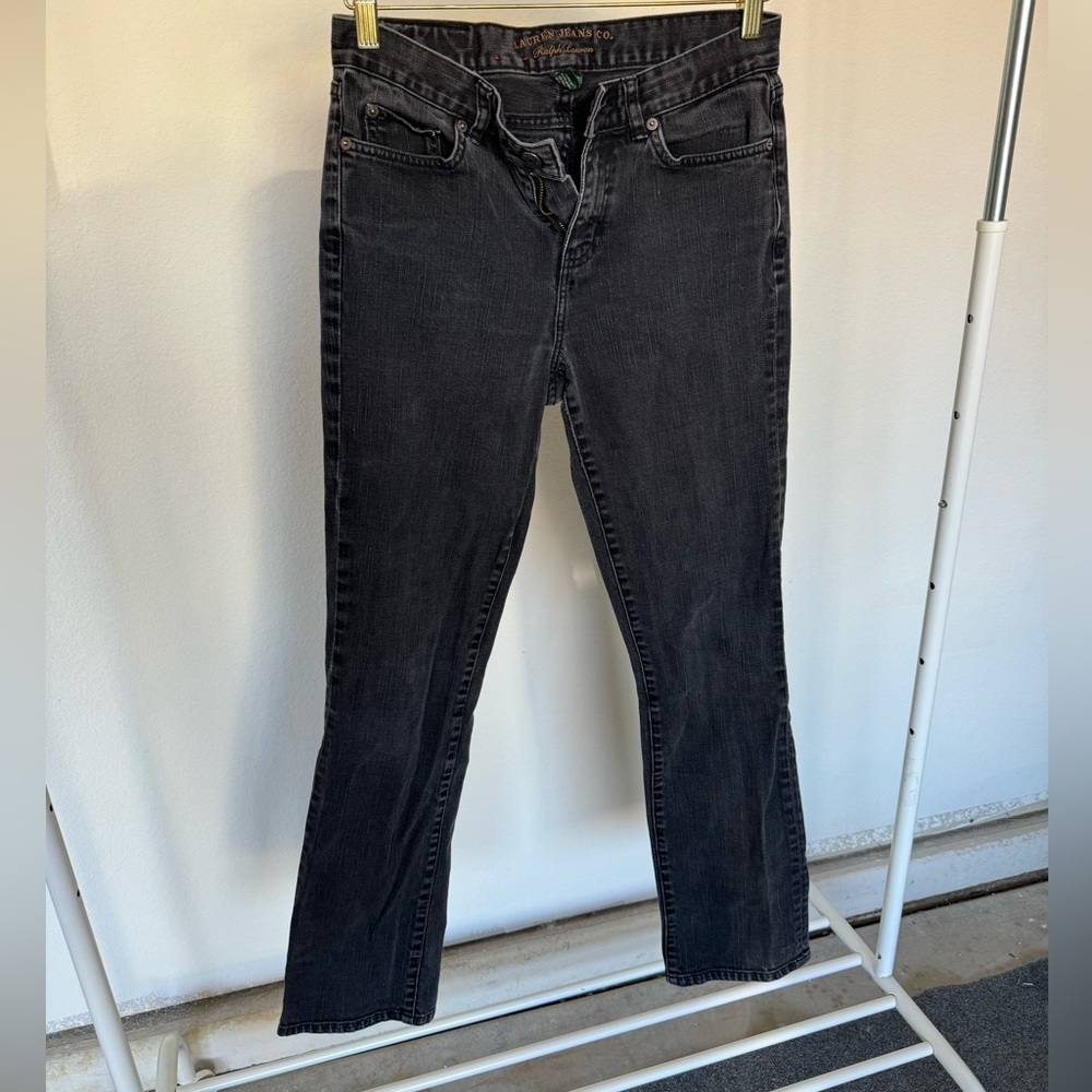 Women’s Lauren Jeans Co. Ralph Lauren black jeans size 2